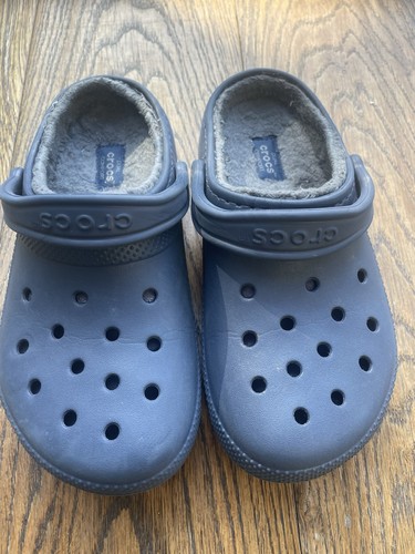 Crocs fur lined blue - crocs, size