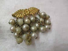 Antique gold tone Brooch Pin