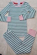 Mini Boden Girls Cosy Multi Stripe Long John Pyjamas SET AGE 4 YRS BRAND NEW G3