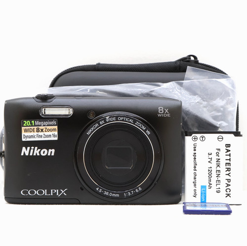 Nikon coolpix s3600 1mp - coolpix,