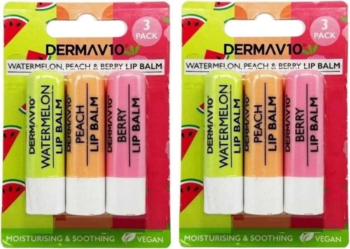 Derma lip balm berry - v,