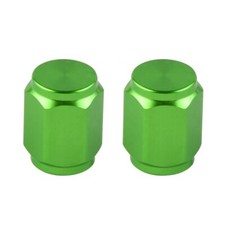 Kawasaki Green Air Valve Caps