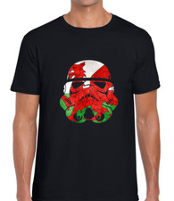 TROOPER HELMET WALES FLAG MENS