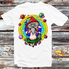Magic Mushroom Rainbow Buddha Yoga Zen Om Planet Solar T Shirt B1167