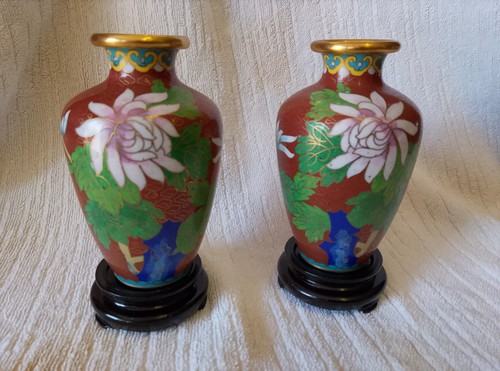 Pair vintage oriental - pair,