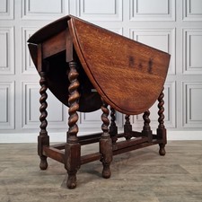 Antique Oak Gateleg Table
