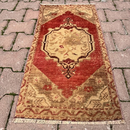 Rust red camel 1x3 vintage - rust,