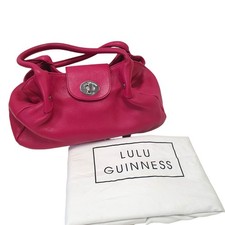 Lulu Guinness Pink Leather