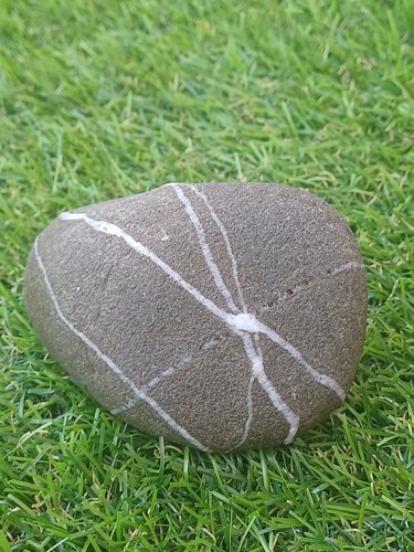 Natural wishing stone beach - natural, stone,