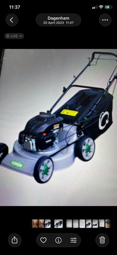 Petrol self propelled lawn - petrol, self-propelled
