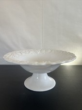 Vintage white embossed ceramic - vintage,