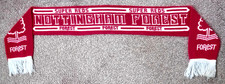 *RARE* Nottingham Forest FC-NFFC-Vintage Football/Soccer Supporters Woven Scarf