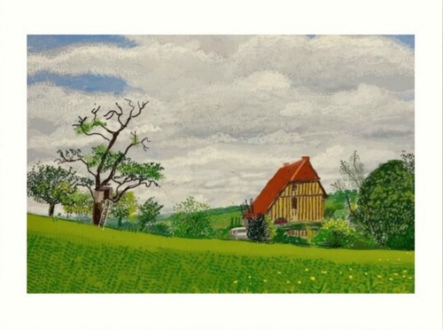 David hockney normandy - david,