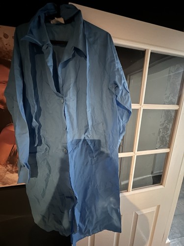 Pakamac vintage blue raincoat - blue,