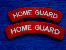 A PAIR OF WWII HOME GUARD