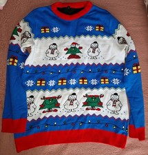 Mr Men Christmas Jumper - Size M - Hardly Worn Xmas Top