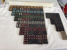 Complete set of  vintage dominoes - 9’s - (double zero is different) 