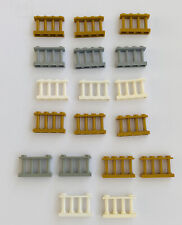 LEGO Fence Trellis Garden House, Garden Building Grey  Gold White Friends Lot