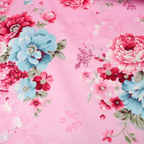 Cabbage rose ribbon 100 - cabbage, 100%