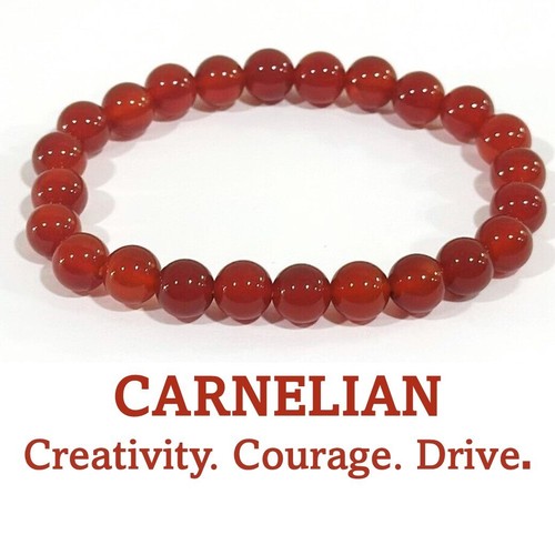 Carnelian beaded crystal - crystal, stone