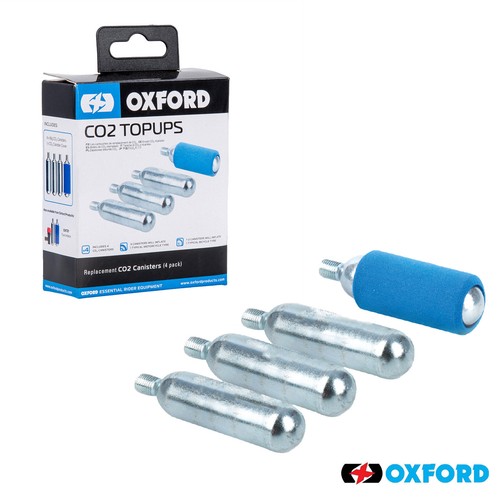 Oxford co2 top ups motorcycle - oxford, top-ups