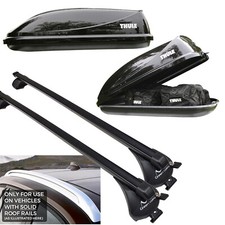 Roof Rack Bars & Thule Roof Box *Package* | Fits Vauxhall Zafira 2005-2014