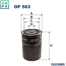 OIL FILTER OP 563 FOR ALFA
