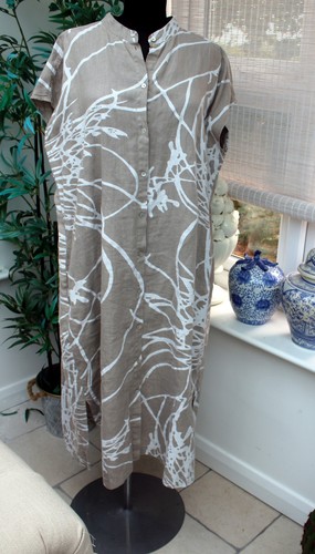 Ischiko linen midaxi - (oska),