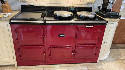 Aga gas fired oven - ge, claret