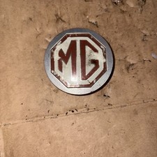 MG Alloy Wheel Centre Hub Cap Silver Genuine PA6-GF20M10