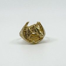 Vintage 9ct Gold Horse Head &