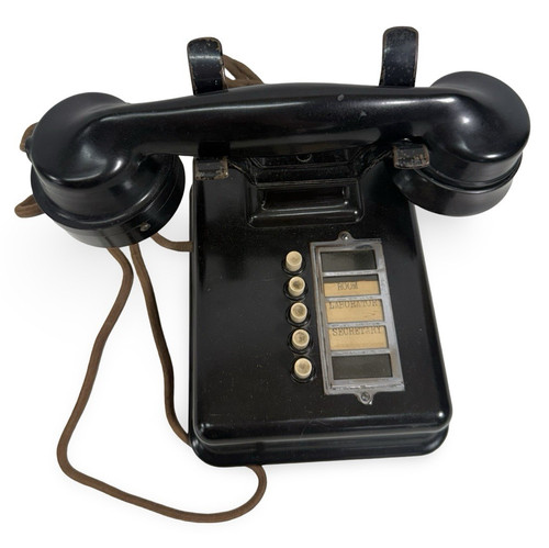 Vintage black bakelite - vintage,