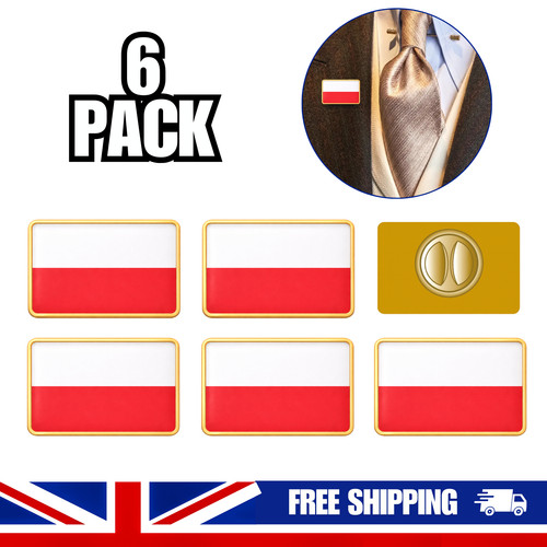 Poland flag enamel pin - pin, badge