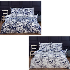 Floral Skull Gothic Duvet