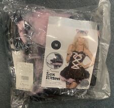 BLACK CAT NAUGHTY KITTEN FANCY