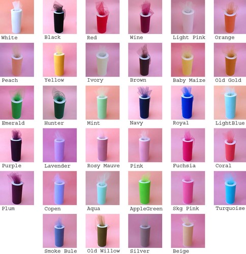 X25yds tulle spool wedding - spool,
