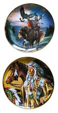 2X Franklin Mint American  Indian Heritage Limited Edition Collection Plates. 
