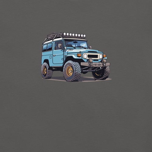 Light blue land cruiser fj40 - light,