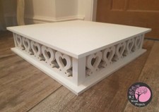 Open Heart Cake Stand Square