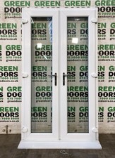 NARROW THIN FRENCH DOORS UPVC