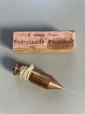 Vintage Lufbra Eversteady Plumbob Plumbob Tool With Original Box