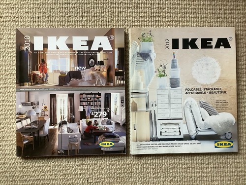 Ikea catalogues years 2010 - 2, x