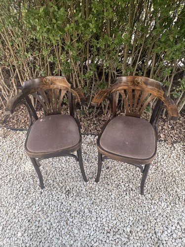 Pair vintage thonet - pair, fan