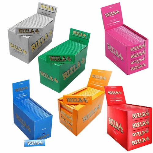 Rizla blue green - pink, red