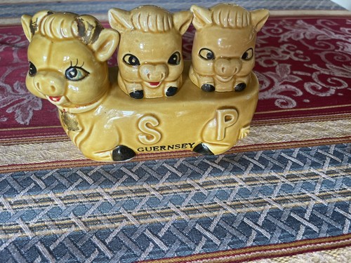 Guernsey vintage novelty salt - guernsey,