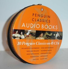 10 PENGUIN CLASSICS on 45 CDs in a Tin - CD Audio Books