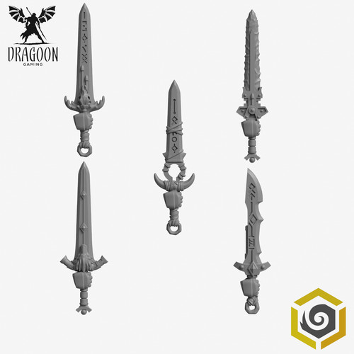 Primal hounds swords custom - hounds,