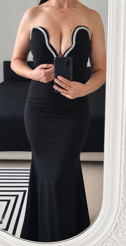 Black strapless sweetheart - black,