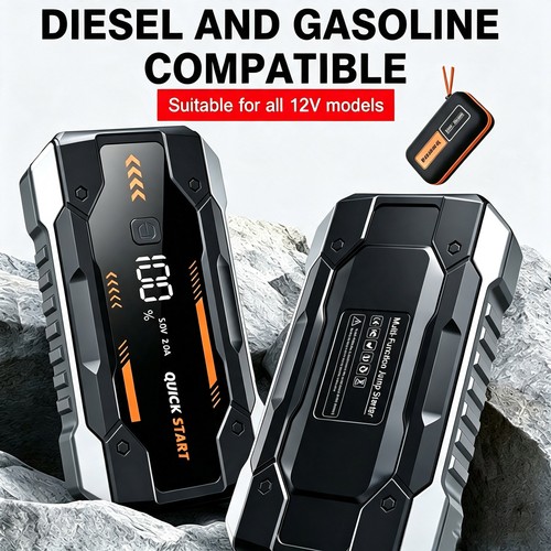 9000a car jump starter battery - jump,