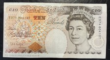Old ten pound note - ten,